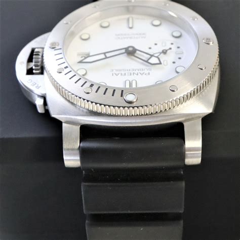 panerai submersible 42mm bianco|Panerai submersible 42mm price.